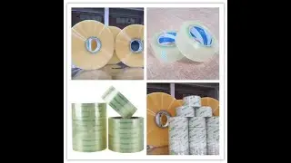 25 Years Manufacturer BOPP Gum Tape Slitting Adhesive Tape Cutting Machine Factory Price