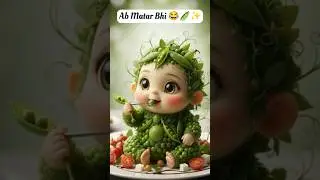Ab matar bhi matargashti karne laga 😭🫛💚 Aaj kal drama 🎭 reel 📱 aur internet fame sab matar ka hi hai