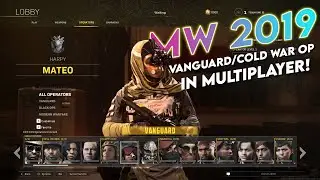 HOW TO USE VANGUARD/COLD WAR OPERATORS IN MULTIPLAYER MODERN WARFARE 2019 NEW METHOD!
