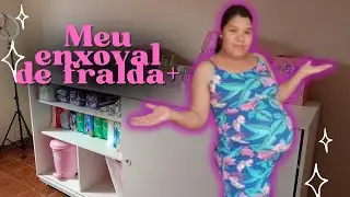 meu enxoval de fraldas/móveis #maternidadereal