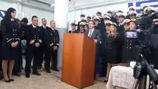 Χαιρετισμός Ν. Μηταράκη στην τελετή ορκωμοσίας νέων σπουδαστών στην ΑΕΝ Πλοιάρχων Οινουσσών