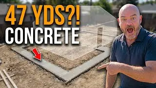 ADU Kadota St. Yucipa Valley | Part 1: 47 Yards of Concrete?! ADU Footings Poured + Framing Starts