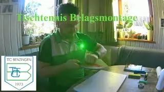 Ausführlich Tischtennis Beläge kleben 😁🏓