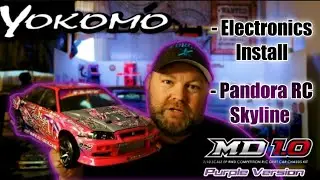 Yokomo Master Drift 1.0 Limited Electronics Installed | Pandora RC Skyline Body Build!