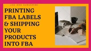 Printing FBA Labels & Shipping Your Products Into FBA Listen Carefully to earn dollars on Amazon