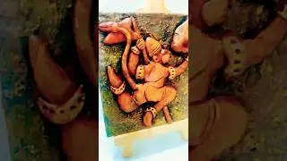 Jai Bajrangbali 🙏 clay art#Jai Shri Ram #Hanuman ji #Jai Bajrangbali #claycraft #artshorts #ytshorts