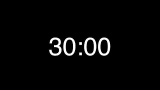 30 Minute Countdown Timer