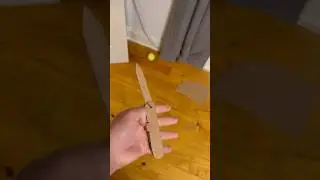 Switchblade +brass knuckles = this #cool #smart #weapon #cardboard #invention