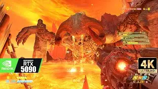 Doom Eternal (RTX 5090) HELLISH Frenzy | Ray-Tracing Ultra [4K]