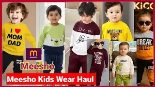 Meesho Kids Wear Haul 😍 | Budget Friendly Kids Clothing | Meesho Kids Clothing Haul