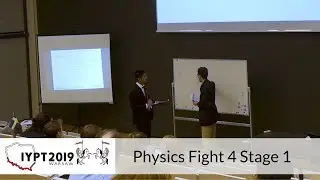 Newton's Cradle - Team Canada at IYPT 2019 Physics Fight 4 Stage 1