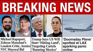 TRUMP ANNOUNCES MEXICO LAND STRIKES! 🚨 