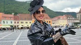 Смелый и шикарный осенний образ: Casadei, Zara, Wolford, Vuitton, Chloe