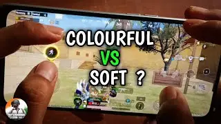 (COLOURFUL vs SOFT) Best graphics settings to spot enemy in bgmi