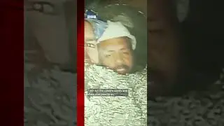 First video of Indian workers trapped in tunnel. #Shorts #Uttarakhand #BBCNews