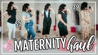 SPRING & SUMMER CLOTHING TRY ON HAUL 2019 | MATERNITY CLOTHING HAUL! | Page Danielle