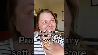 Not calm, cool, or collected ☠️ #weddingfail #weddingphotos #plussizebride #weddingphotofail