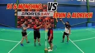 Best Badminton Doubles Match Dubai 2025 | Aldreich & Ervin vs RJ & Monching Highlights