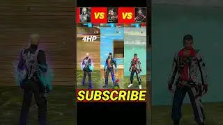 kairos vs hayato vs Antonio🤔👍 #shorts  #freefire #freefireshorts
