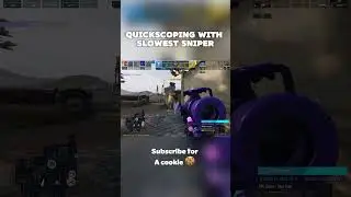ZRG 20mm is BROKEN in CODM #codmobile #quickscope #sniping