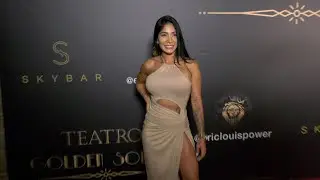 Jennifer Sanchez 2022 Golden Soir&eacute;e Emmy Celebration Red Carpet Fashion