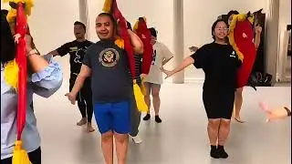 PREPARED NEW YORK DANCE PARADE #nice #practice #preparation #dance #indonesia #traditional #culture 