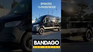 Bandago Sprinter 15 Passenger #luxury #sprintervans #vanrental #vans #vanlife