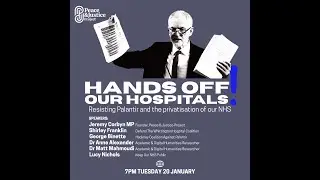 Palantir out of our NHS!