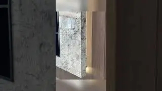 Luxury stone TV background wall #wallboard #interiordesign #decorationdesign #tvwalldesign