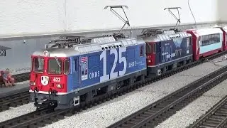 LGB Gartenbahn Stammtisch Stuttgart  Treffen bei OstalbGartenbahner Mai 2016