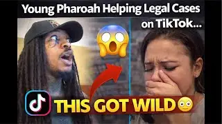 Young Pharaoh Goes LIVE Giving Legal Advice 😳 TikTok Stream Gets WILD