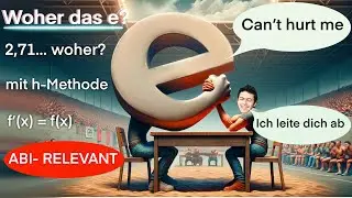 e-Funktion: Herkunft der Zahl e und wie f'(x) = f(x) zustande kommt| 2| Mathe-Abi