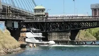 Glebe Island Swing Bridge, steel construction, 1903 can it be re-commissioned?