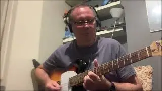 Practicing some country guitar on my aria telecaster