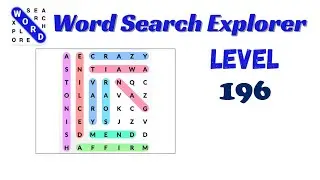Word Search Explorer Level 196 Answer 🔍 | Step-by-Step Guide | Go Answer