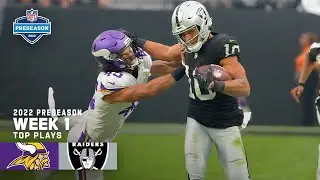 Top Plays From Preseason Week 1 Win vs. Vikings | Highlights | Raiders | NFL