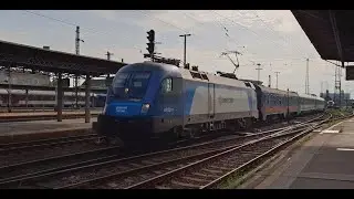 🇭🇺 MÁV 182 560 | 🇺🇦🇦🇹 Швидкий / EuroCity 140Д/140 „Hortobágy” | Budapest-Keleti 26.07.2025