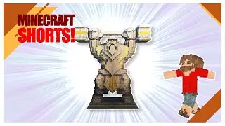 Minecraft Dwarven Statue #shorts