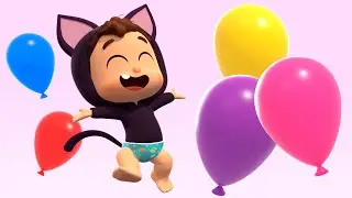 Cat’s Balloons - Lea & Pop educational videos