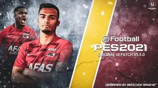 PES 2021 Mobile V5.5.0 ORIGINAL UI Miniface Update Patch | New Version Update 1 GB OBB