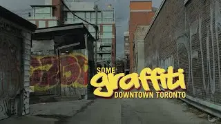 Streets of Ontario - Some Graffiti in Downtown Toronto Jan 24, 2021