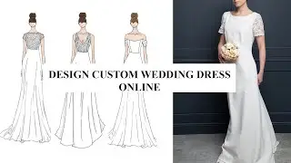 This is How I Designed my Custom Wedding Dress Online with Dressarte | Sustainable Wedding Dress