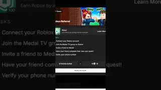 Medal's New Robux Quest