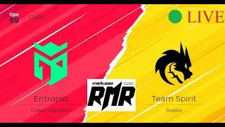 Team Spirit VS Entropiq | MAP 3 - StarLadder CIS RMR 2021 | CSGO 28 juni 2021| [EN]