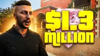 GTA Online Cayo Perico Heist SOLO | Easy $1.3 Million Pink Diamond | GTA 5 Online