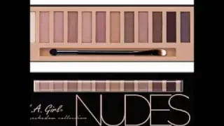L.A. Girl Beauty Brick Eyeshadow Nudes