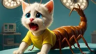 shocking story Kitten Turns Into Insect Parasite |  cat stories | my fairytale adventure