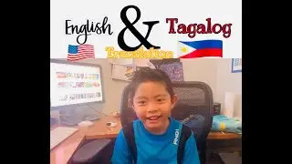 Basic English to Tagalog Translation
