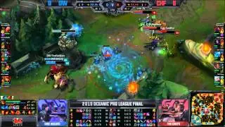 Dire Wolves vs Chiefs | Game 1 Grand Finals Oceanic Pro League Spring 2015 | DW vs CHF G1