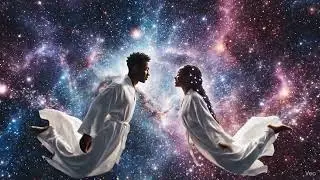 The Eternal Love  | Beautiful Couple In The Space 